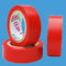 Fita adesiva de Bopp da espuma acrílica vermelha do forro   para a selagem de embalagem fornecedor
