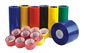 48mm coloriu a pressão de colocação de correias de empacotamento BOPP do filme altamente adesivo da fita senditive fornecedor