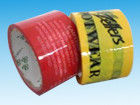 China Vermelho adesivo alto/amarelo fita da embalagem de 3 polegadas para a selagem/o empacotamento da caixa fornecedor