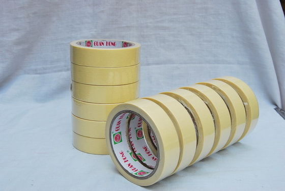 China borracha solvente amarela rolo colorido baseado do jumboo da fita de máscara, 80mic 140mic fornecedor
