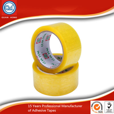 China Brown/bronzeado/amarelo imprimiram a água adesiva alta de empacotamento da fita - adesivo baseado fornecedor
